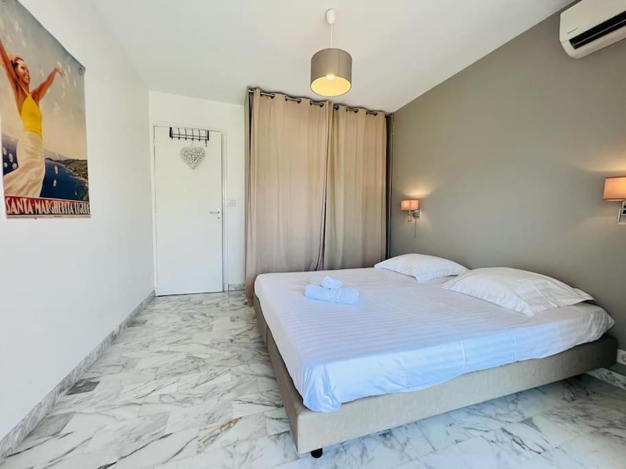 Le Pinede - Apt 4 Prs- Parking - Clim - 500M Plages Антиб Экстерьер фото