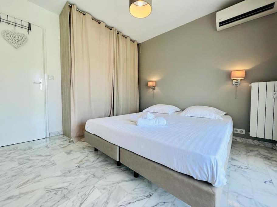 Le Pinede - Apt 4 Prs- Parking - Clim - 500M Plages Антиб Экстерьер фото